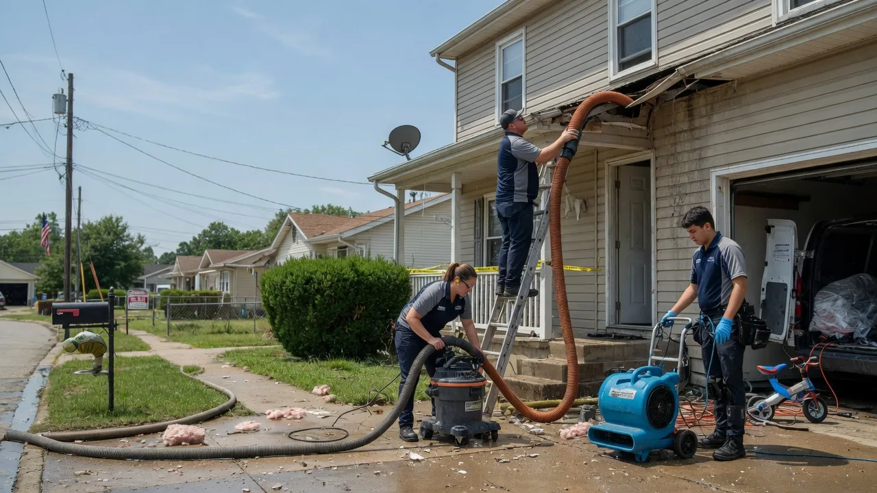 Water Damage Restoration in Culloden, WV near me